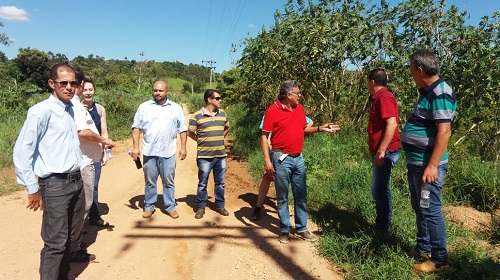 visita area será alagada com a barragem do Ribeirão Piraí 2