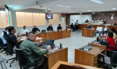 Câmara recebe secretários municipais (Cultura e de Defesa Social) para reunião de prestação de contas semestral
