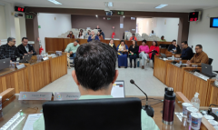 Câmara recebe secretárias de Ação Social e Cidadania e de Comunicação e Turismo para prestação de contas semestral