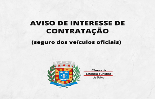 aviso interesse contratacao