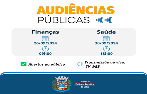 audiencias publicas financas saude