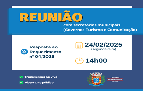 reuniao requerimento