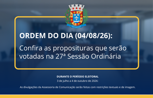 2026 PERÍODO ELEITORAL