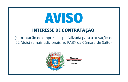 aviso interesse