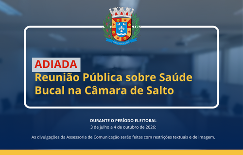 reuniao saude bucal adiada