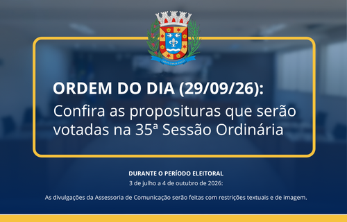 2026 PERÍODO ELEITORAL