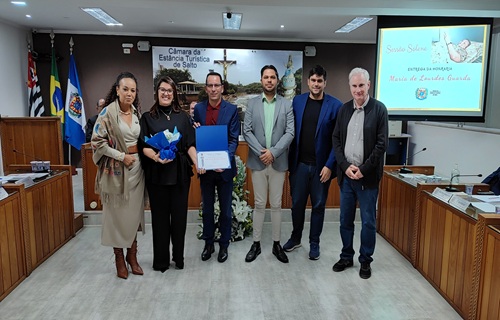 homenageada cecilia