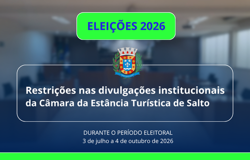 comunicado periodo eleitoral 2026