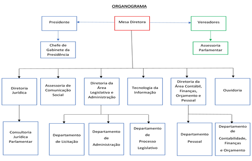 organograma camara salto